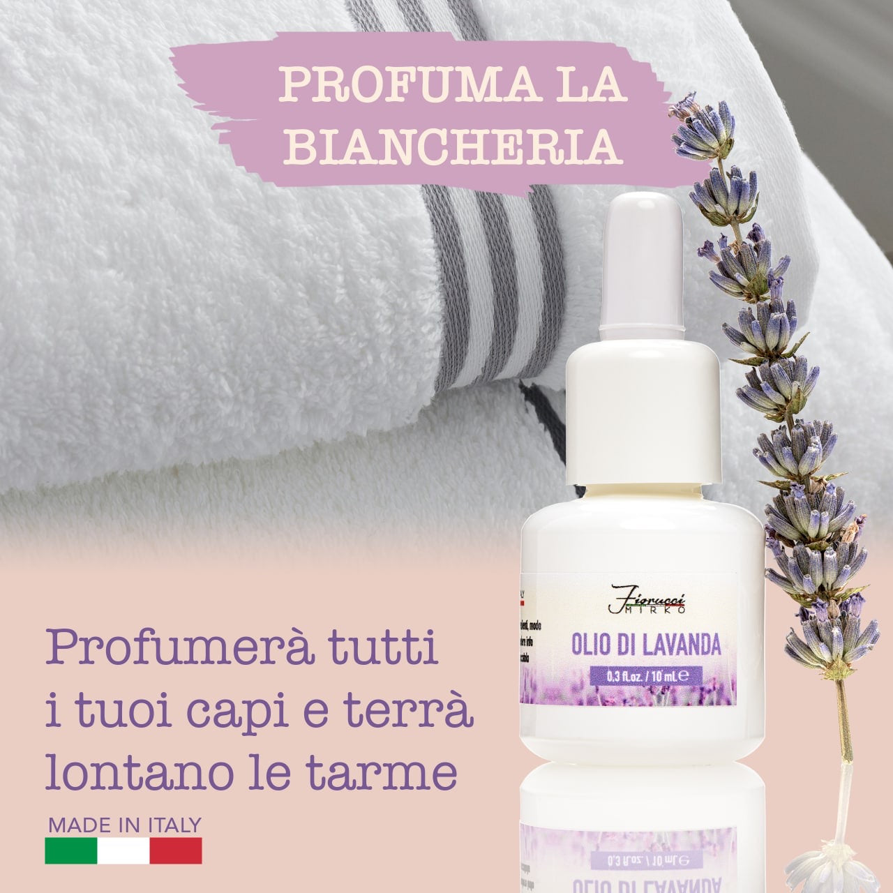 Olio di lavanda Fiorucci