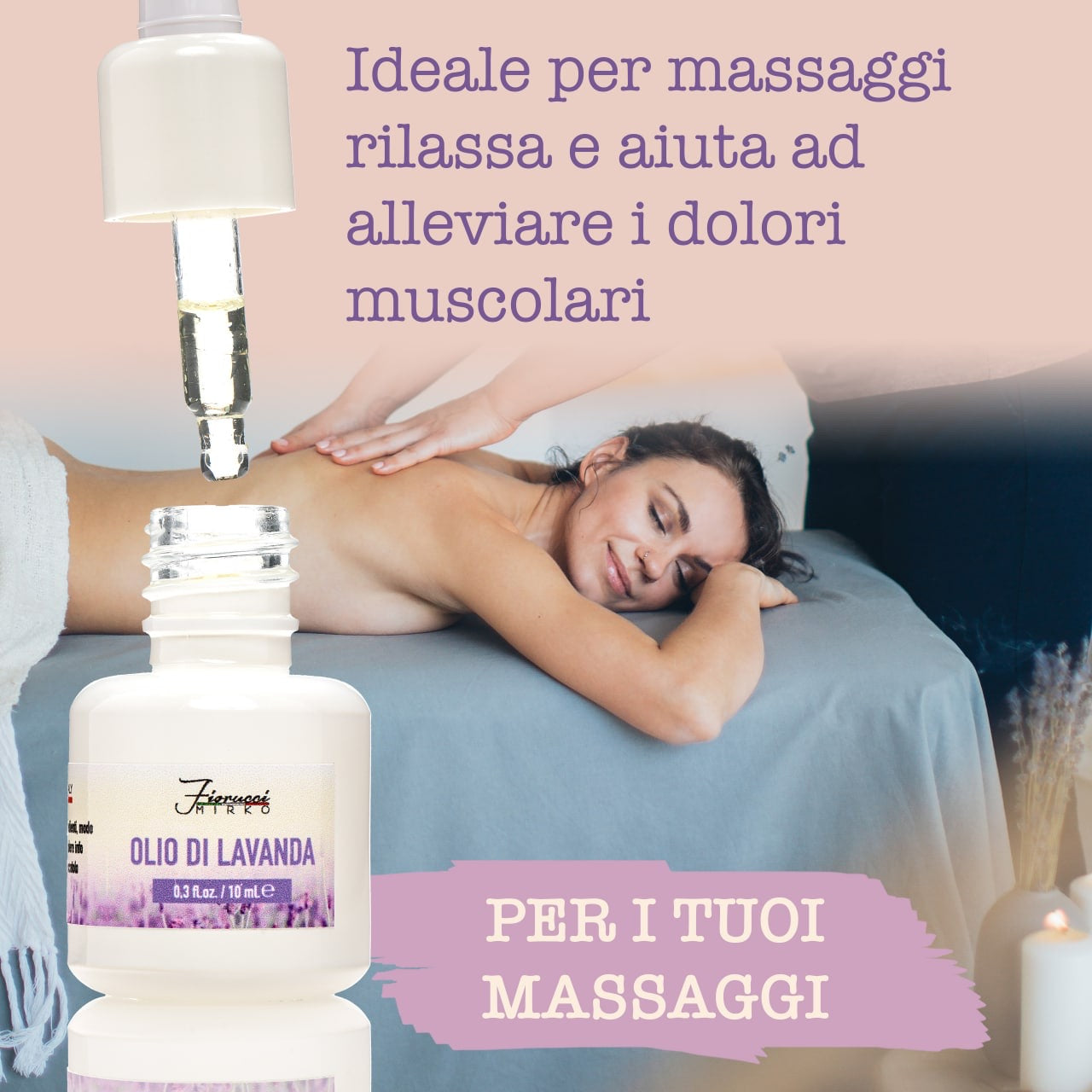 Olio di lavanda Fiorucci