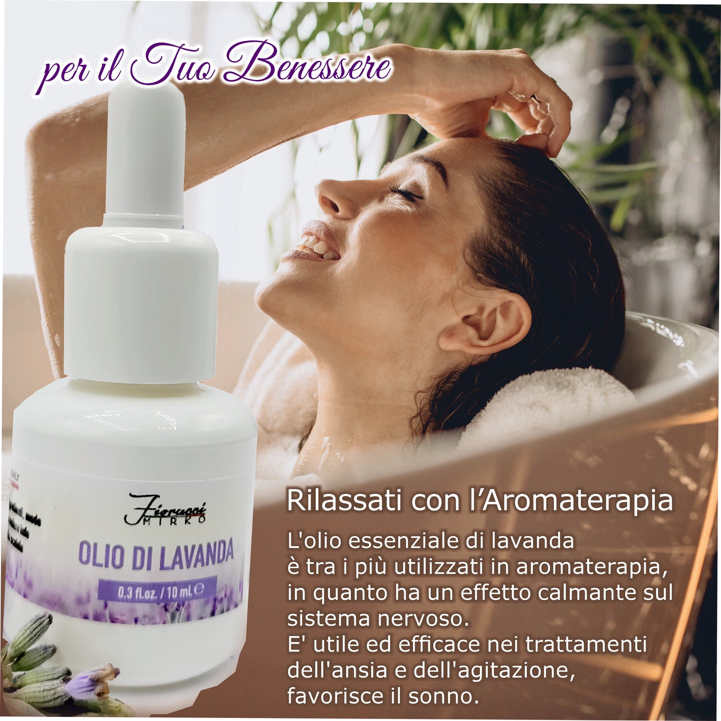 Olio di lavanda Fiorucci